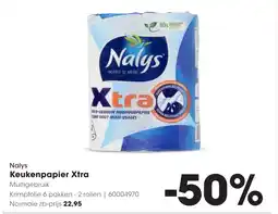 Hanos Nalys keukenpapier xtra aanbieding