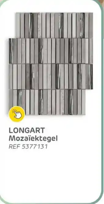 Brico Longart mozaïektegel aanbieding