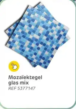 Brico Mozaïektegel glas mix aanbieding