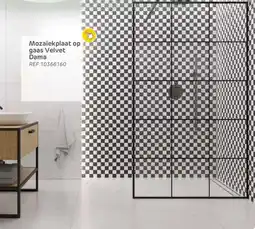 Brico Mozaïekplaat op gaas Velvet Dama aanbieding