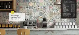 Brico Wandtegel Heritage mix aanbieding