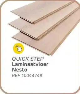 Brico Quick step laminaatvloer nesto aanbieding