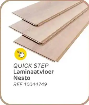 Brico Quick step laminaatvloer nesto aanbieding
