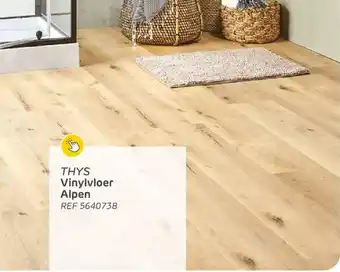Brico Thys vinylvloer alpen aanbieding