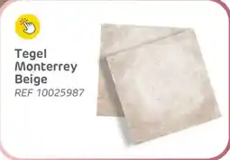 Brico Tegel monterrey beige aanbieding