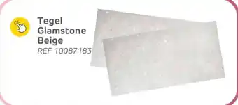 Tegel glamstone beige