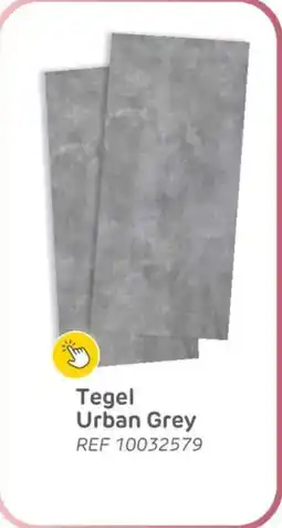Brico Tegel Urban Grey aanbieding
