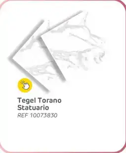 Brico Tegel Torano Statuario aanbieding