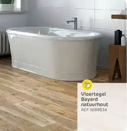Brico Vloertegel Bayard natuurhout aanbieding