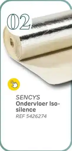 Brico Sencys ondervloer iso silence aanbieding