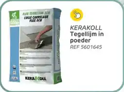 Brico Kerakoll tegellijm in poeder aanbieding
