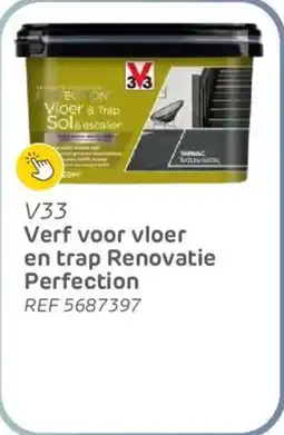 Brico V33 Verf voor vloer en trap Renovatie Perfection aanbieding