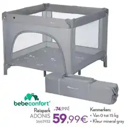 Cora Bebeconfort Reispark Adonis aanbieding