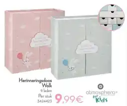 Cora Herinneringsdoos Wolk aanbieding