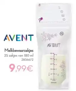Cora Avent Melkbewaarzakjes aanbieding