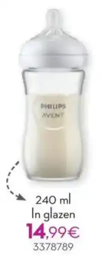 Cora Avent Zuigflessen Natural Response aanbieding