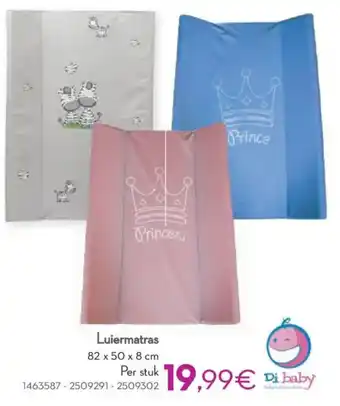 Cora Di Baby Luiermatras aanbieding