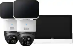Coolblue Eufy Solo Cam S340 Duo Pack + Smart Display E10 aanbieding