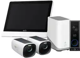Coolblue EufyCam 3 Duo Pack + HomeBase 3 + Doorbell E340 + Smart Display E10 aanbieding