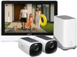 Coolblue EufyCam 3 Lot de 2 + Smart Display E10 aanbieding