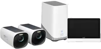 Coolblue EufyCam 3 Lot de 2 + Smart Display E10 aanbieding