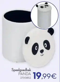 Cora Atmosphera for Kids Speelgoedbak Panda aanbieding