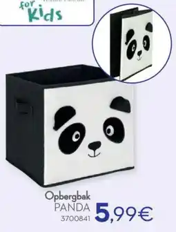 Cora Atmosphera for Kids Opbergbak Panda aanbieding