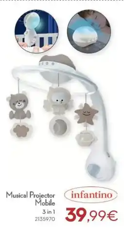 Cora Infantino Musical Projector Mobile aanbieding
