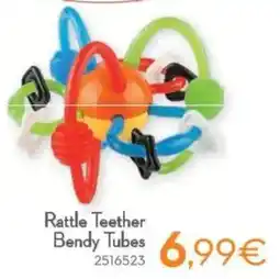 Cora Infantino Rattle Teether Bendy Tubes aanbieding
