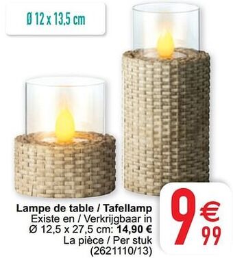 Cora Lampe de table - tafellamp aanbieding