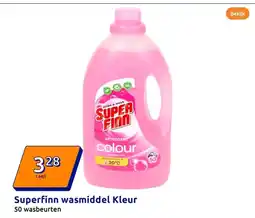 Action Superfinn wasmiddel Kleur aanbieding