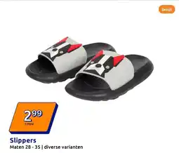Action Slippers aanbieding