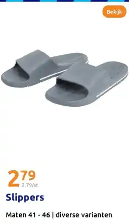 Action Slippers aanbieding