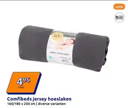 Action Comfibeds jersey hoeslaken aanbieding