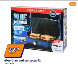 Action Blue Diamond contactgrill aanbieding