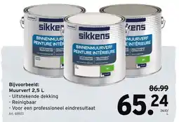 GAMMA Muurverf 2,5 L aanbieding