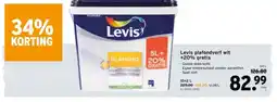 GAMMA Levis plafondverf wit +20% gratis aanbieding