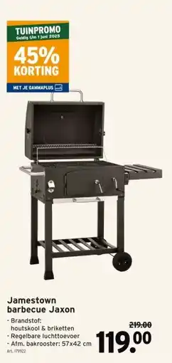 GAMMA Jamestown barbecue Jaxon aanbieding