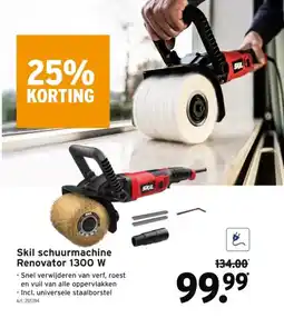 GAMMA Skil schuurmachine Renovator 1300 W aanbieding