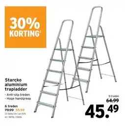GAMMA Starcko aluminium trapladder aanbieding