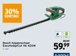 GAMMA Bosch heggenschaar EasyHedgeCut 46 420W aanbieding