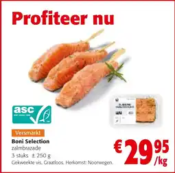 Colruyt Boni Selection zalmbrazade aanbieding