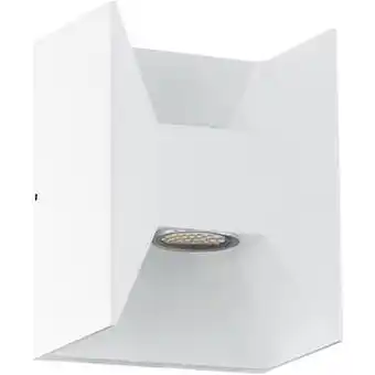 Brico Eglo wandlamp buiten ‘Morino’ wit 2 x 2,5 W aanbieding