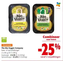 The Bio Veggie Company kaas- of spinazieburger