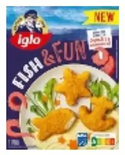 Colruyt Iglo Fish & Fun aanbieding