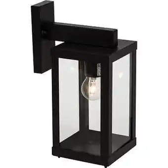 Brilliant wandverlichting Gaia zwart E27