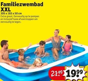 Familiezwembad xxl