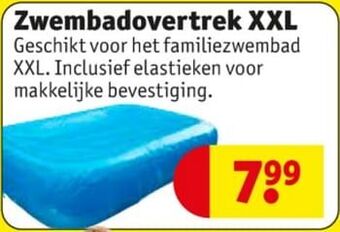 Kruidvat Zwembadovertrek xxl aanbieding