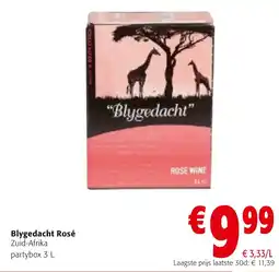 Colruyt Blygedacht Rosé aanbieding