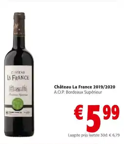 Colruyt Château La France 2019/2020 aanbieding